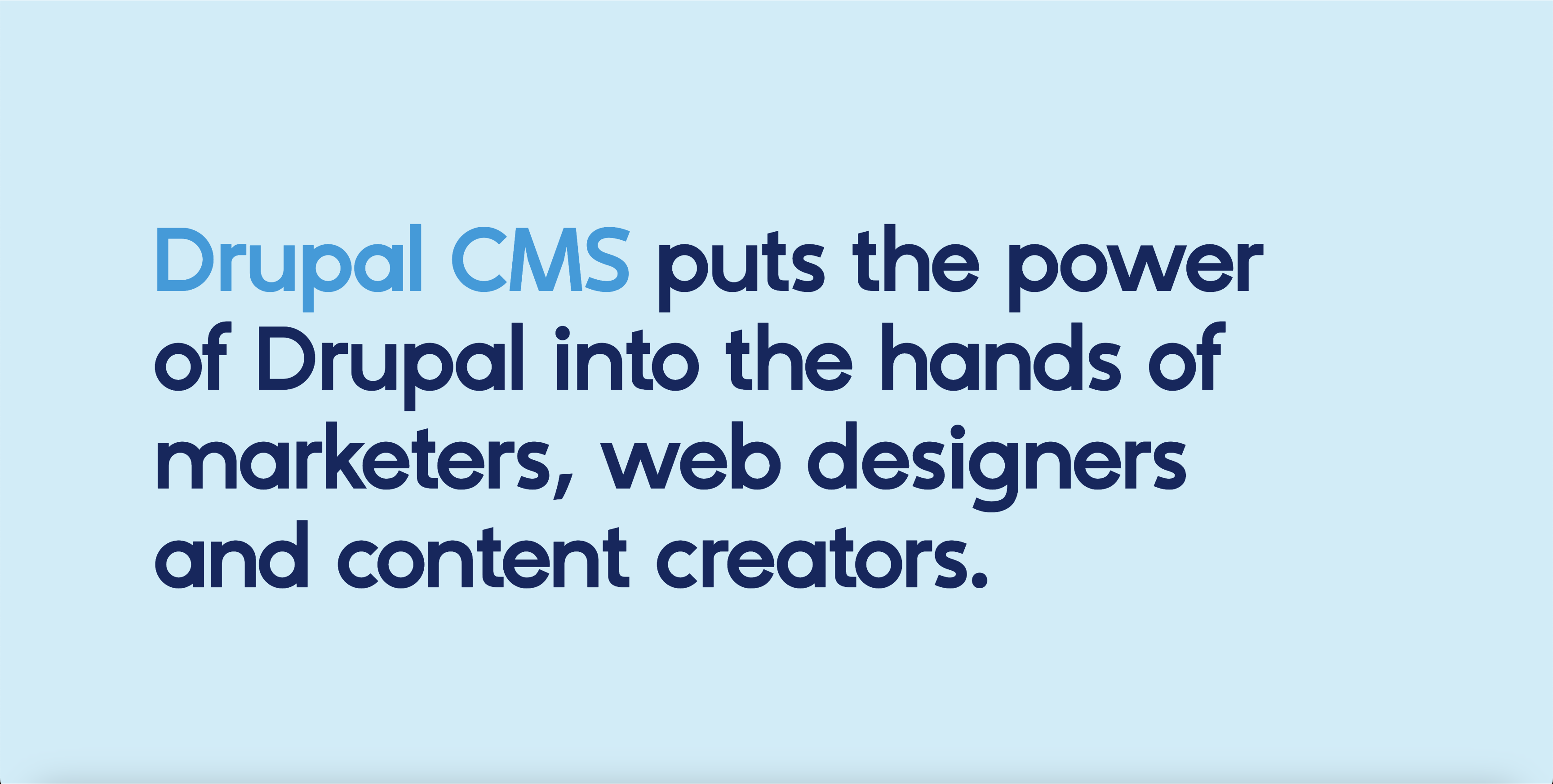 Drupal CMS